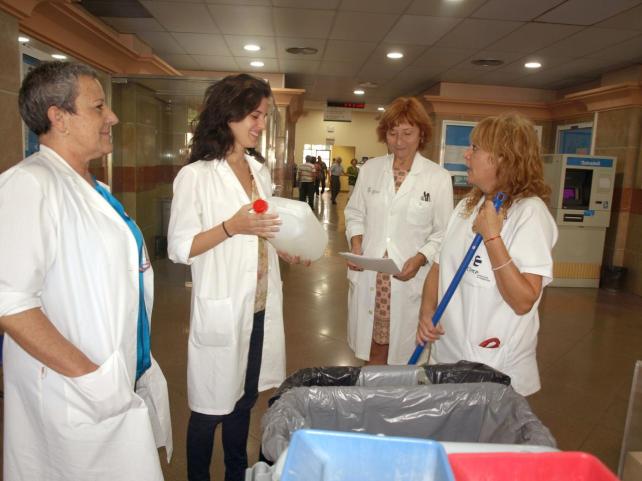 bióloga controlará las tareas de limpieza del hospital