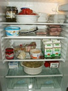 refrigeración de los alimentos en la nevera