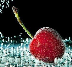 desinfección de la cereza y otras frutas