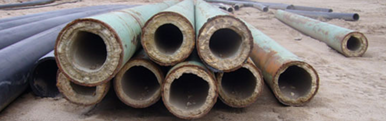 Imagen que simula una de las fuentes de contacto de la Legionella - incrustaciones por cal en tuberías